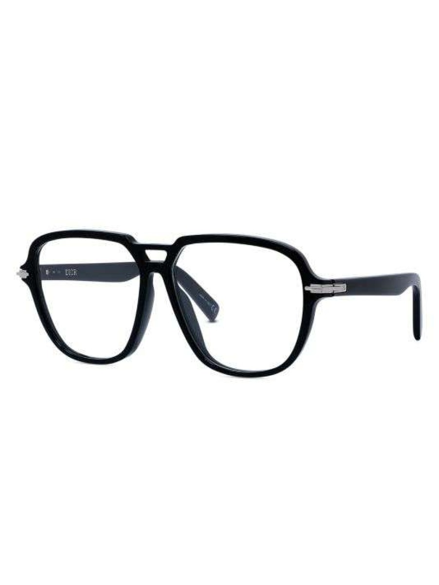 Accessories * Dior180 Au 57Mm Plastic Aviator Optical Glasses For Men