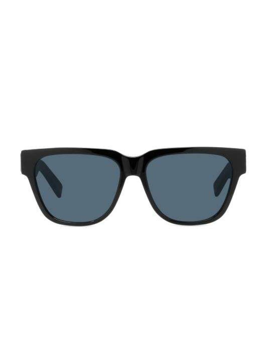 Accessories * Diortag Su 57Mm Plastic Aviator Sunglasses For Men