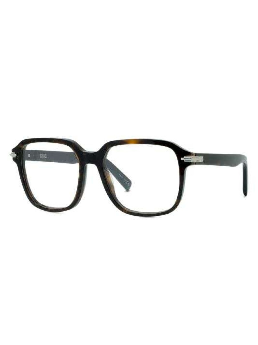 Men * Diorblacksuito 53Mm Square Eyeglasses For Men