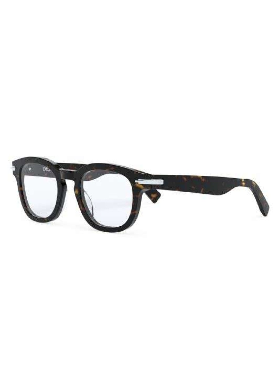 Men * Dior 50Mm Round Optical Glasses For Men