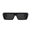 Men * Diorsignature S2 Black Rectangular Sunglasses