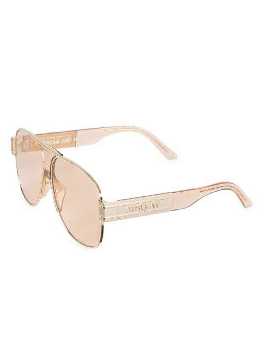 Accessories * Dior Aviator 61Mm Metal Sunglasses For Men