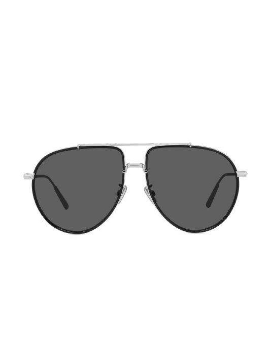 Accessories * Diorblacksuit 58Mm Pilot Sunglasses For Men