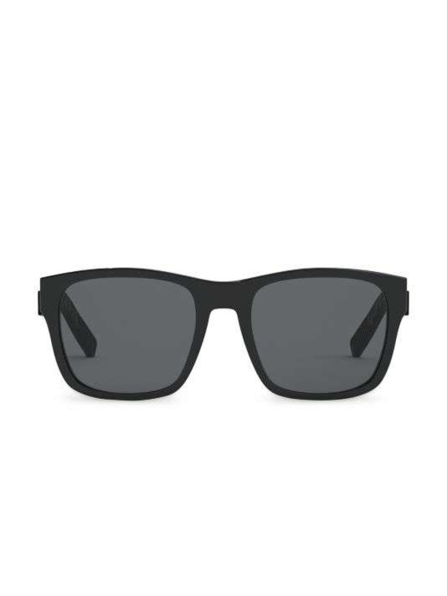 Men * Dior Temple Logo 53Mm Square Sunglasses For Men