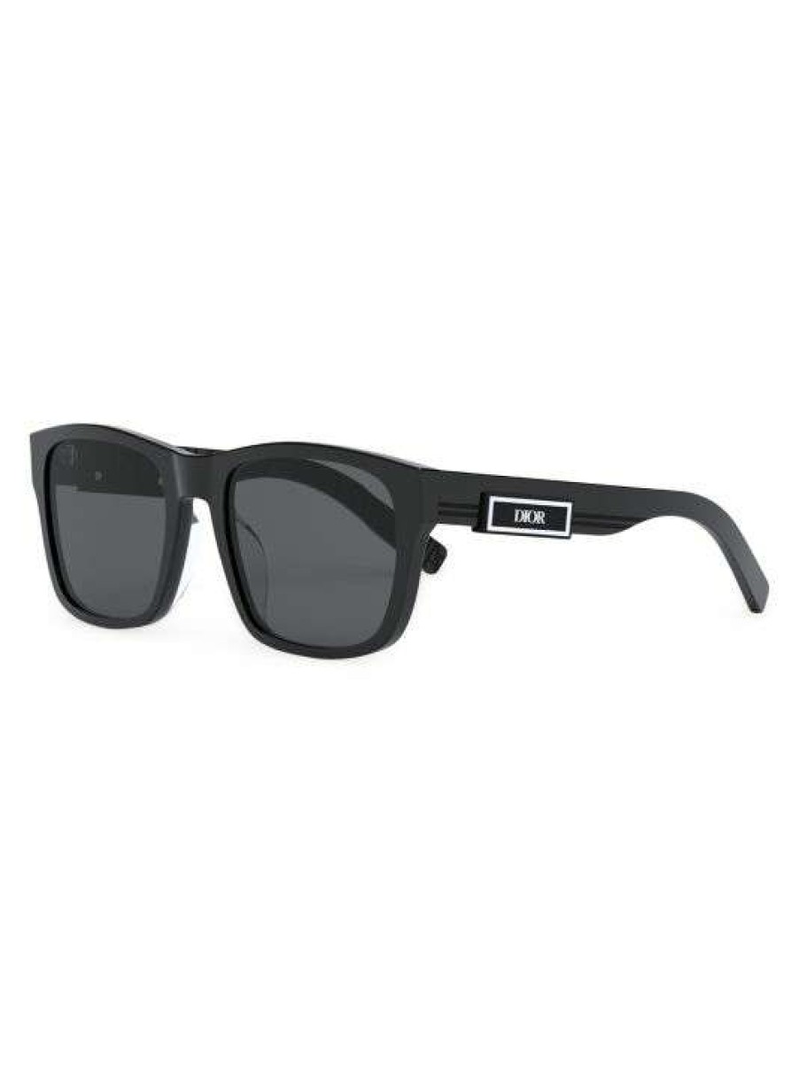 Men * Dior Temple Logo 53Mm Square Sunglasses For Men