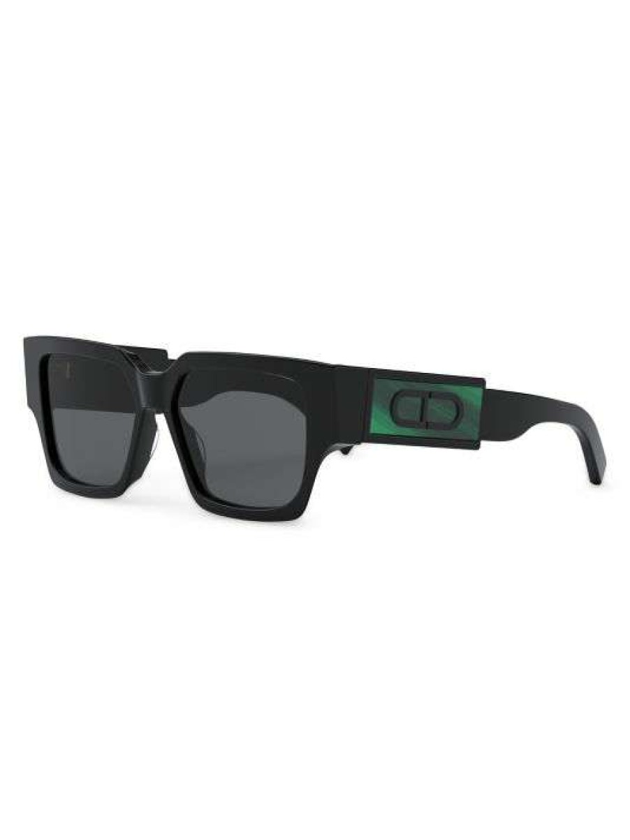 Accessories * Dior Malachite 55Mm Square Sunglasses For Men