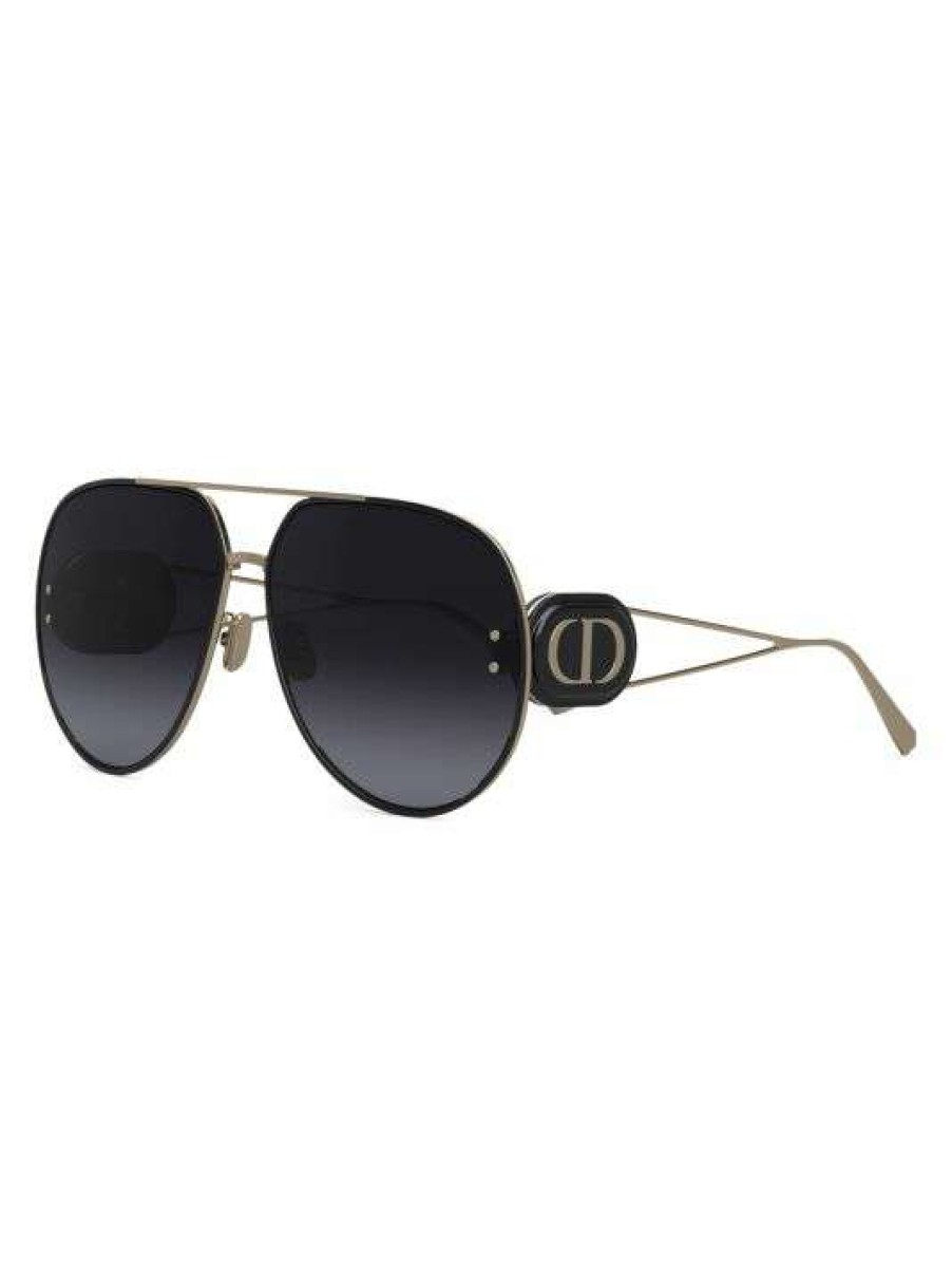 Men * Diorbobby A1U Black Pilot Sunglasses