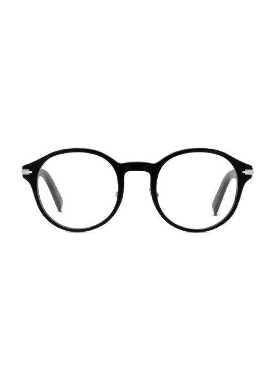 Accessories * Diorblacksuit 53Mm Round Glasses For Men