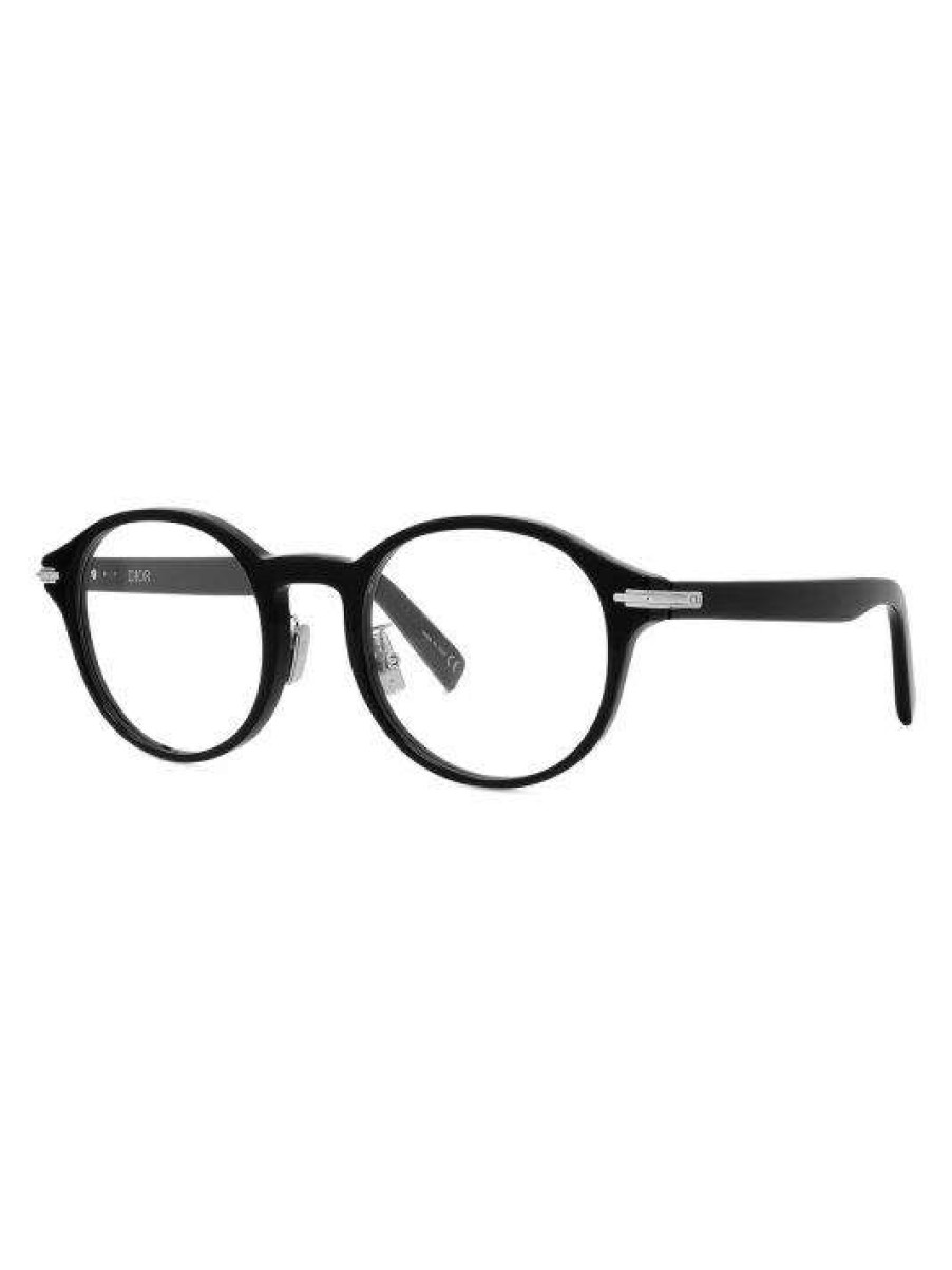 Accessories * Diorblacksuit 53Mm Round Glasses For Men