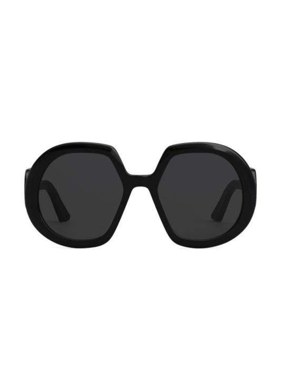 Men * Diorbobby 56Mm Round Sunglasses