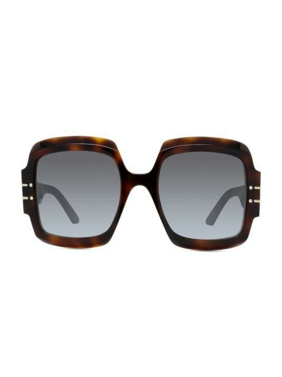 Men * Diorsignature 55Mm Square Sunglasses