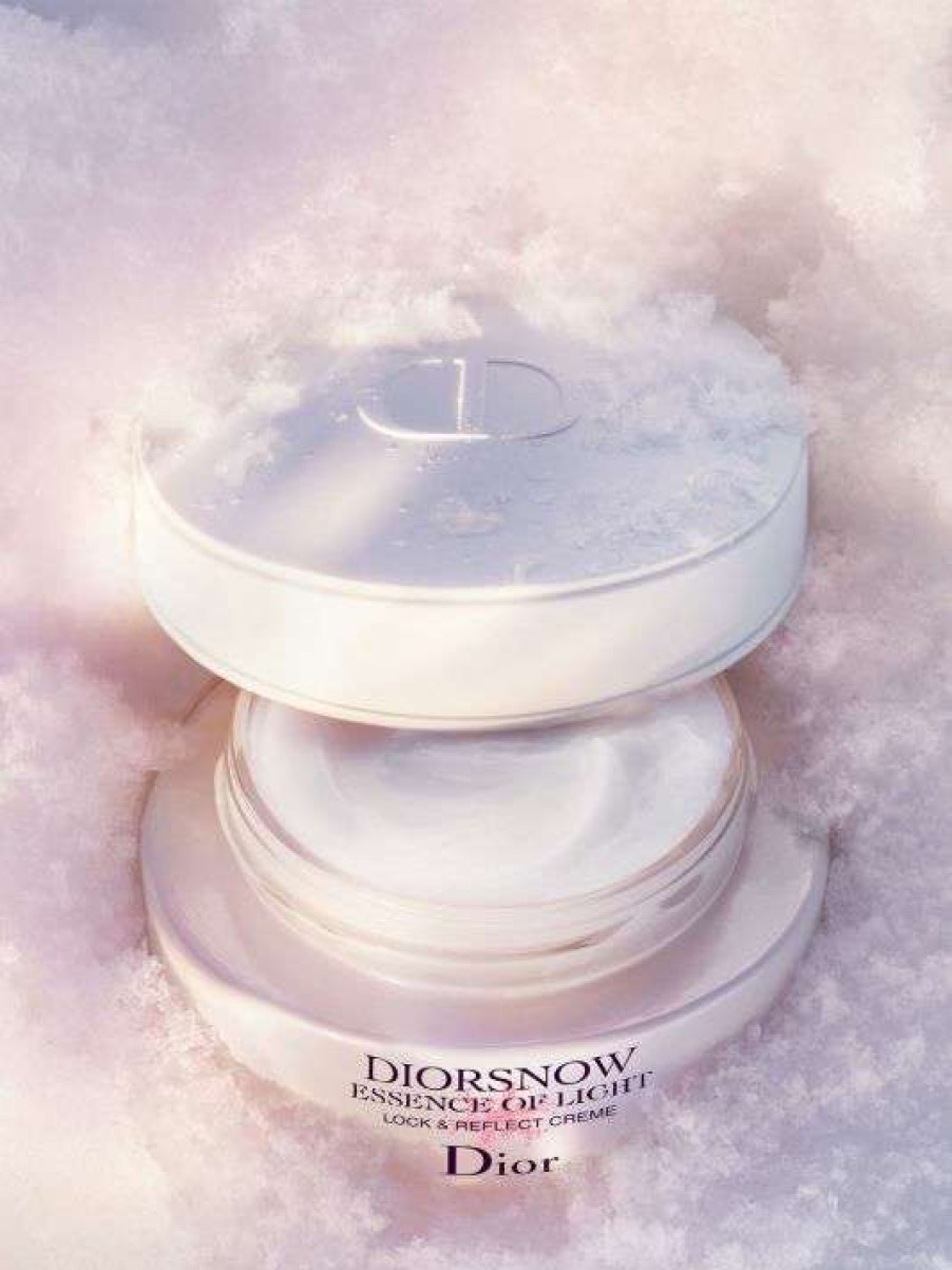 Beauty * Diorsnow Essence Of Light Lock & Reflect Creme Face Moisturizer