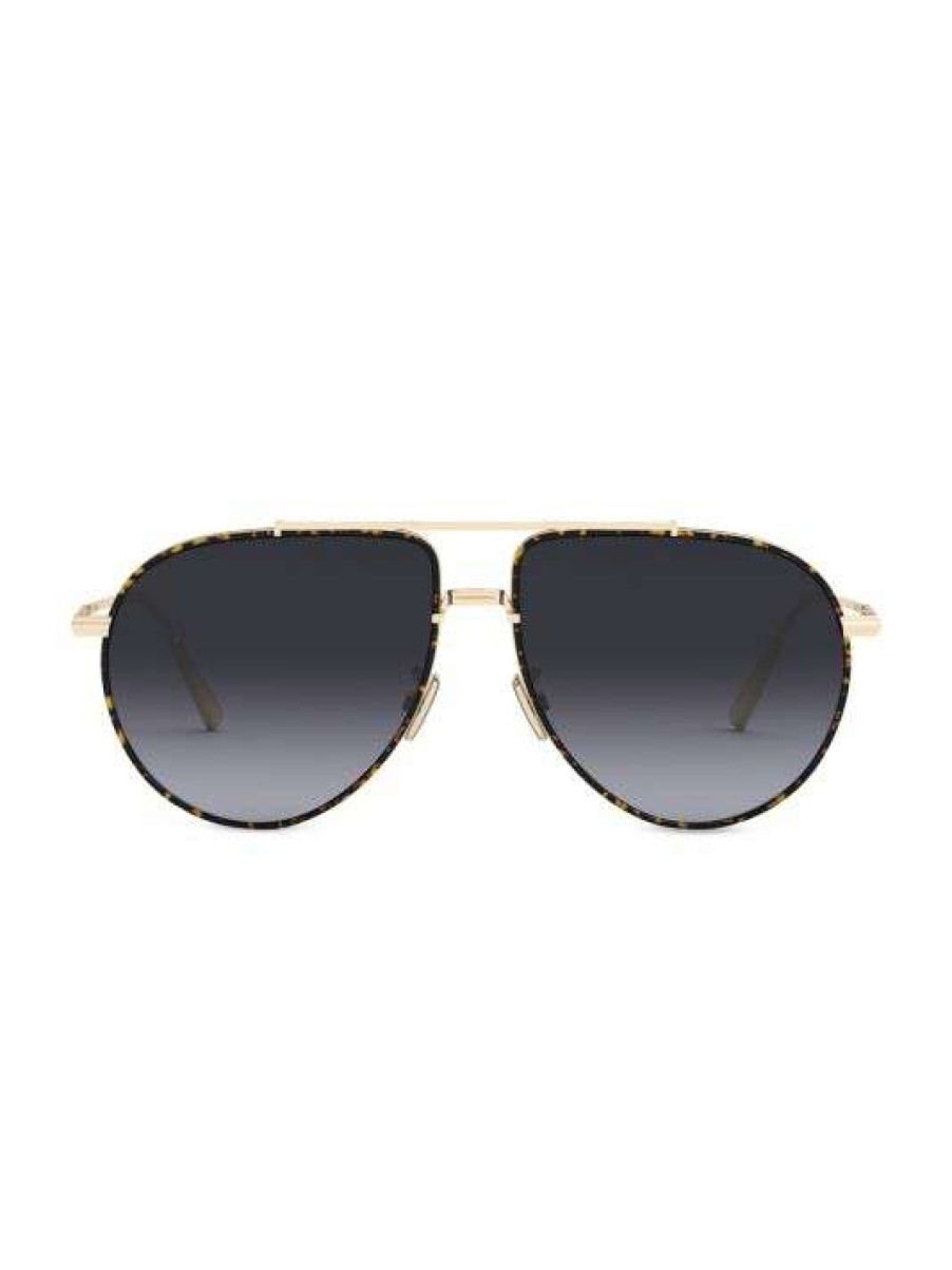 Men * Dior Tortoise 58Mm Metal Sunglasses For Men