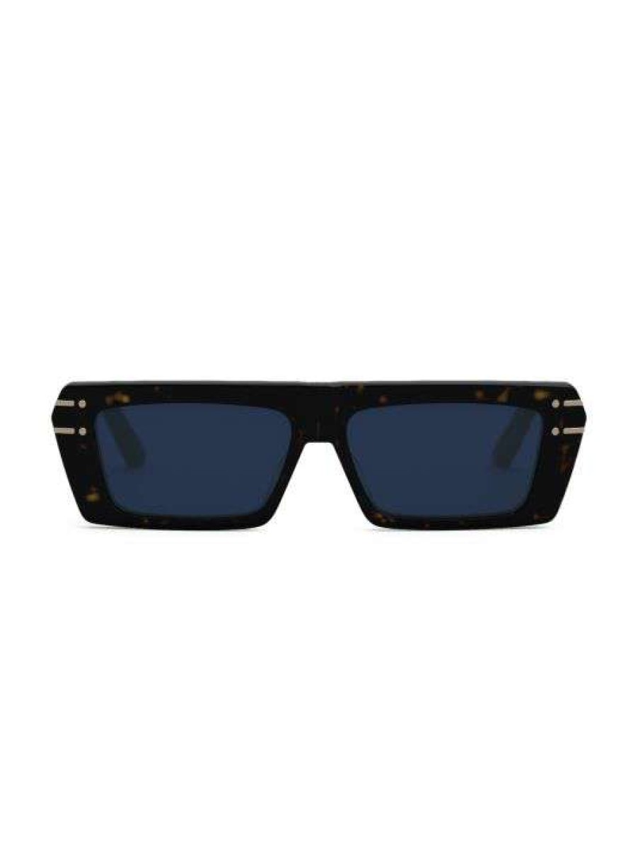 Men * Diorsignature 54Mm Rectangular Sunglasses For Men