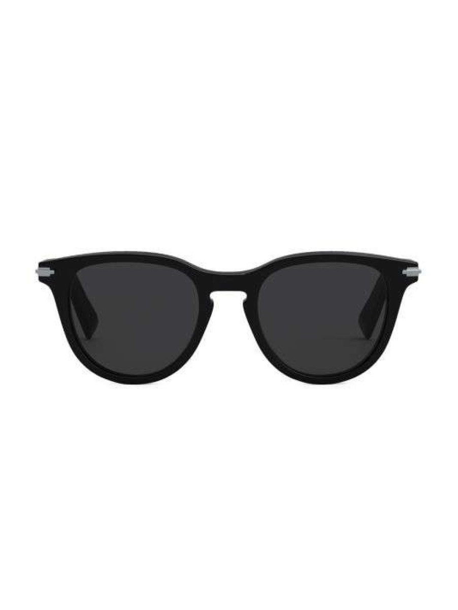 Men * Diorblacksuit 50Mm Round Sunglasses For Men