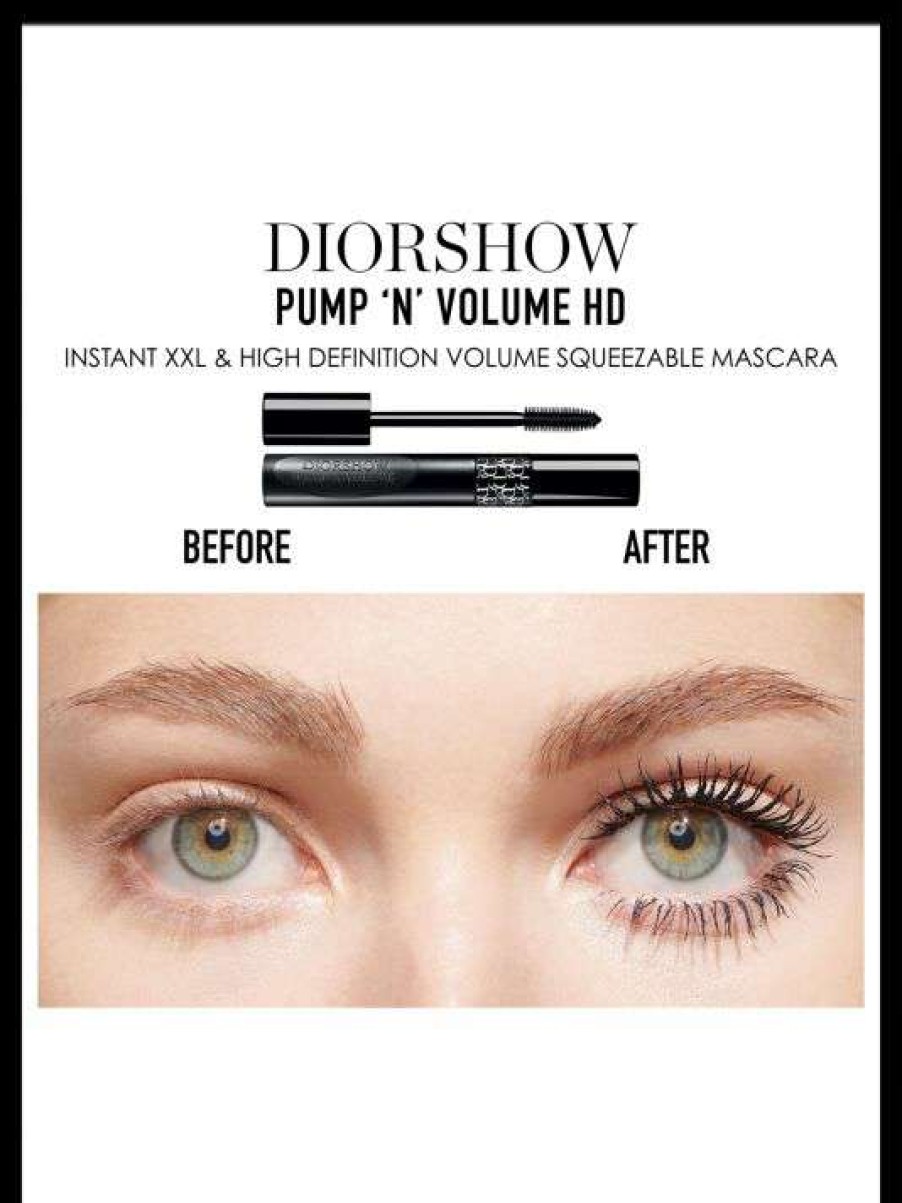 Beauty * Diorshow Pump 'N' Volume Hd Instant Xxl Volume Mascara 695 Brown